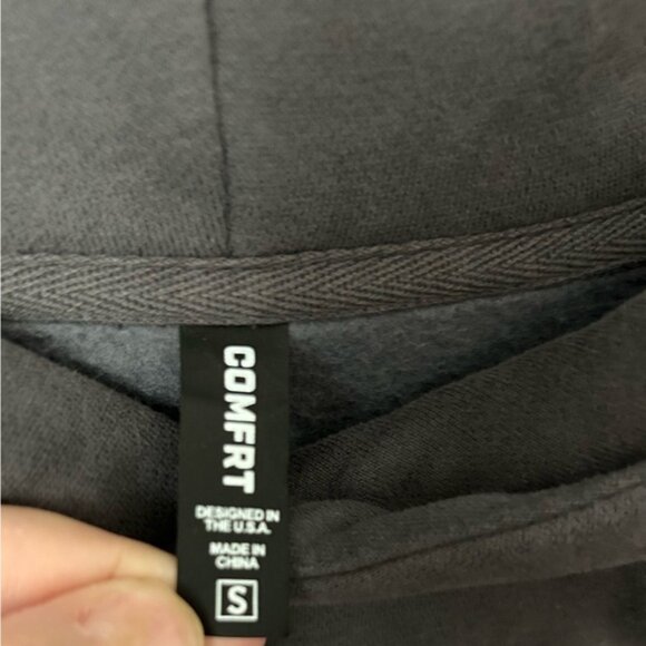 Comfrt Travel Gray Hoodie Small unisex - Picture 4 of 4